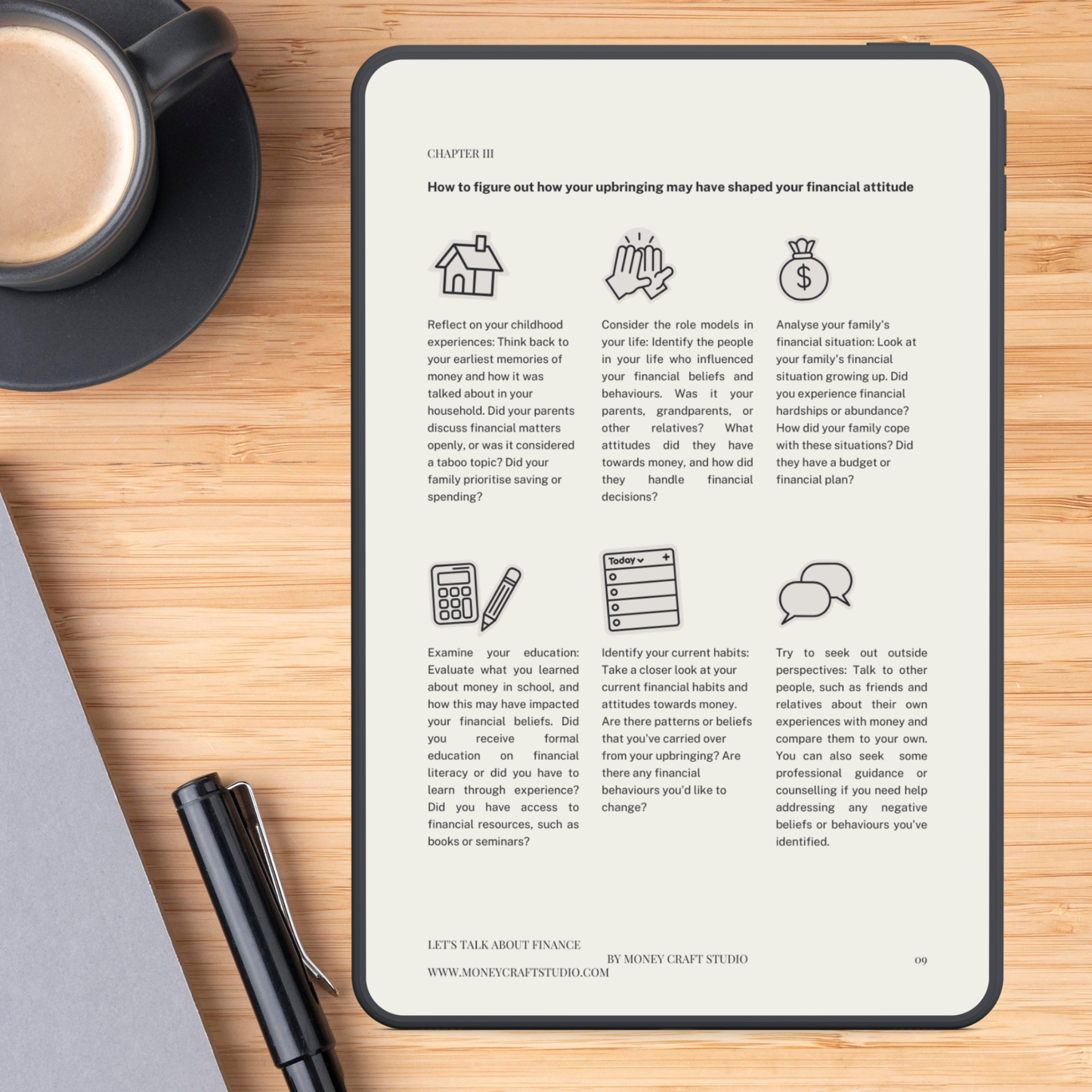 Mockup Image Let's Talk About Finance Page 9