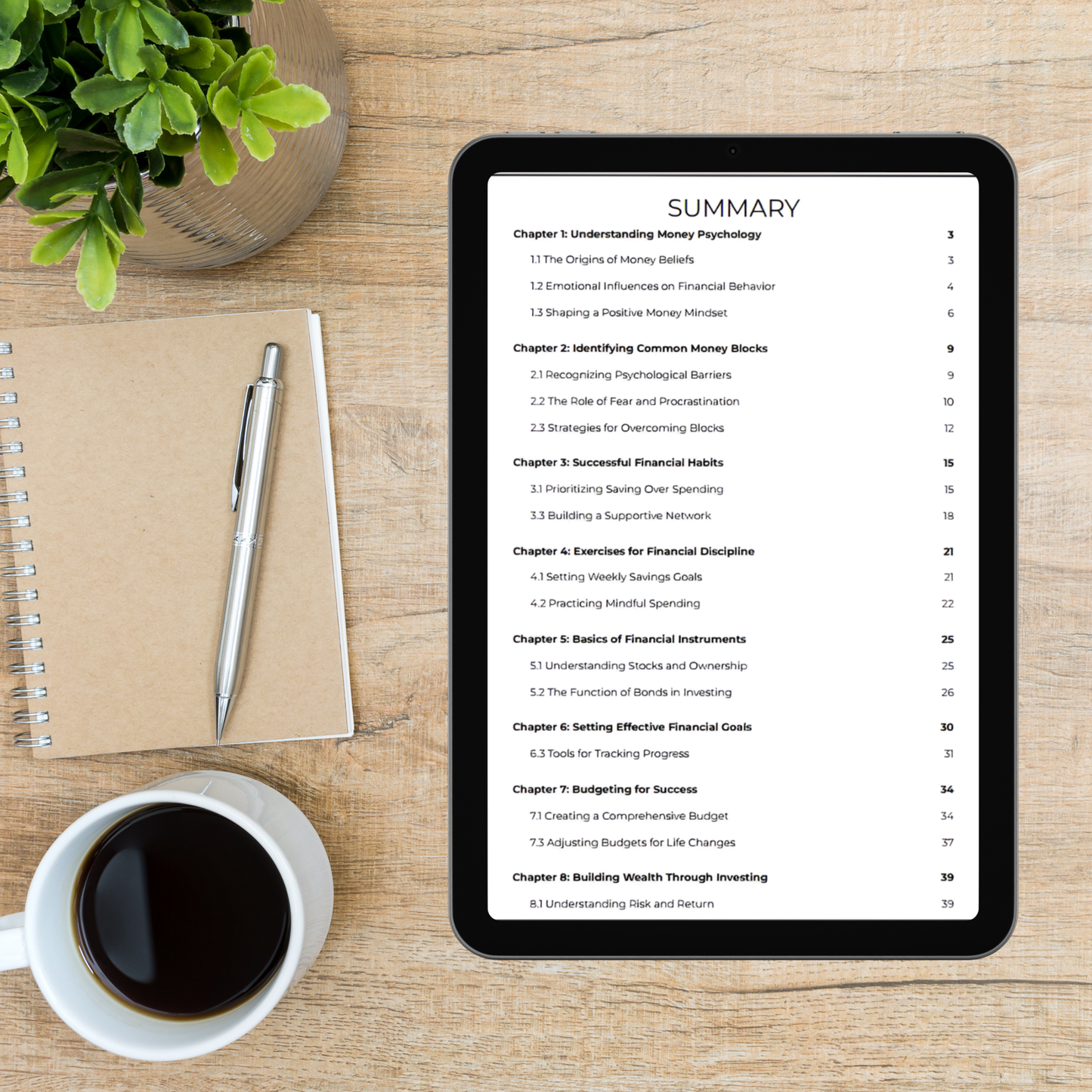 Mockup Image 3 Tablet Summary Part One